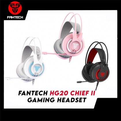Fantech Chief II HG20 RGB Headset with Microphone Gaming Headphones for PC & PS4